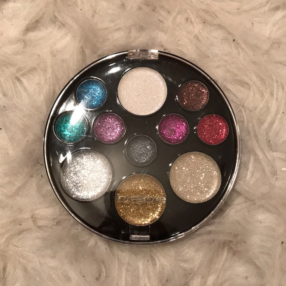 Bebe glitter glam palette